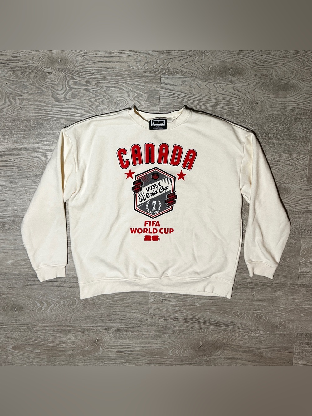 2026 FIFA World Cup Canada Crème Graphic Sweater